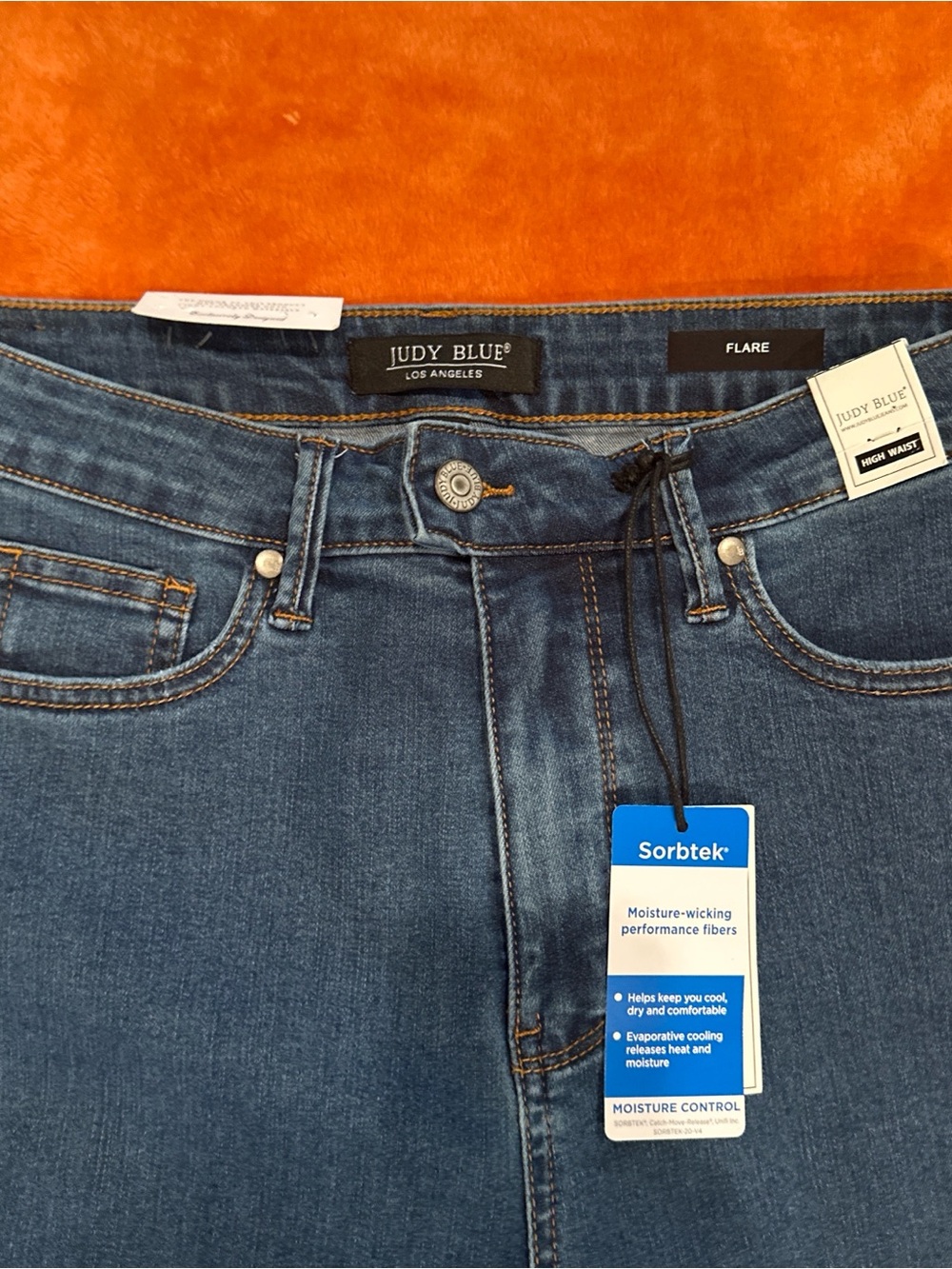 Judy Blue High Waist Dark Blue Bootcut Jeans